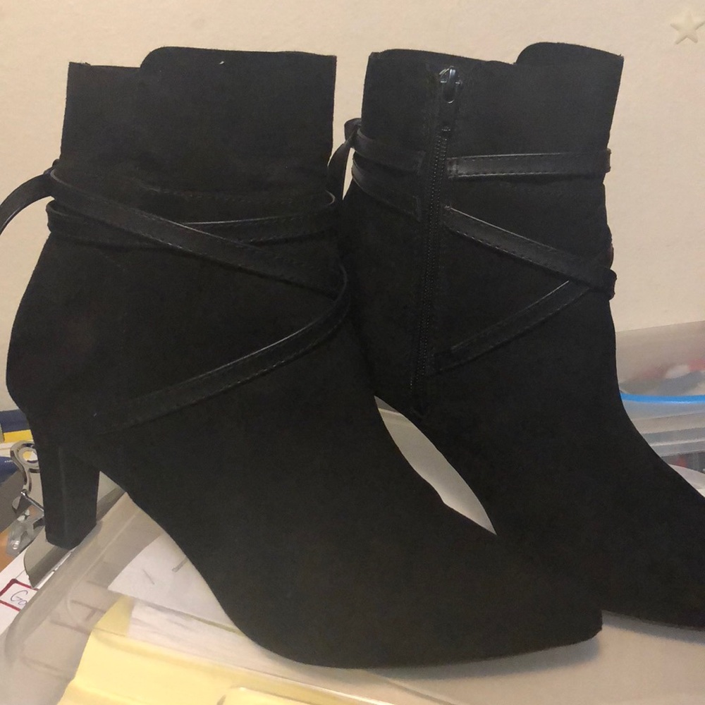 Black booties